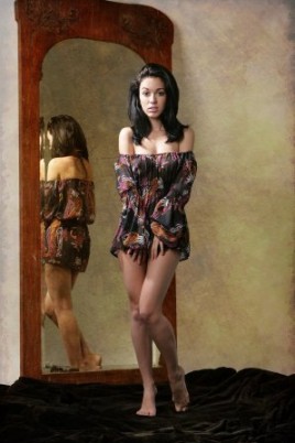 Великолепная русская брюнеточка