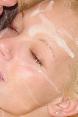 Слизывает сперму с лица (50 фото)