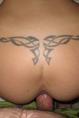 Татуировка на пояснице порно (66 фото)