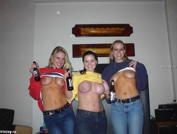 Пьяные и доступные девки