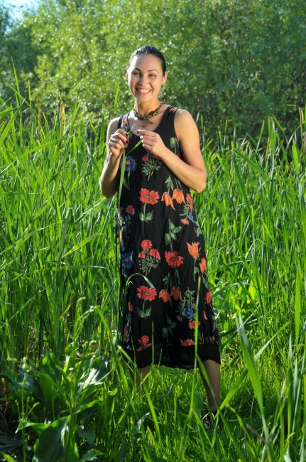 Девушка на природе