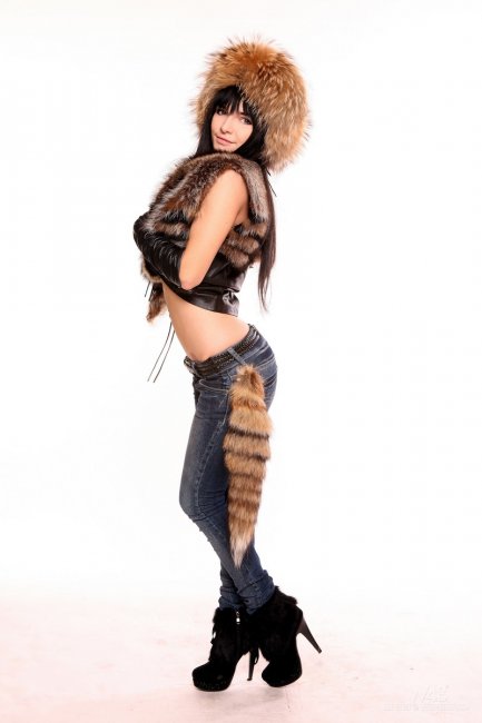  Стройная и обворожительная лисичка