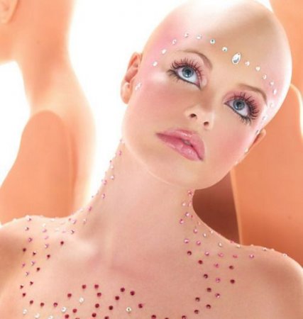 Лысые красавицы в камушках