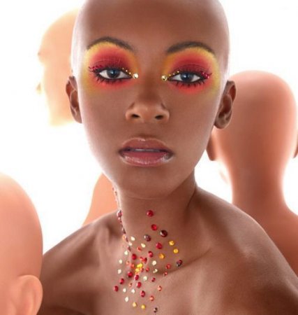 Лысые красавицы в камушках