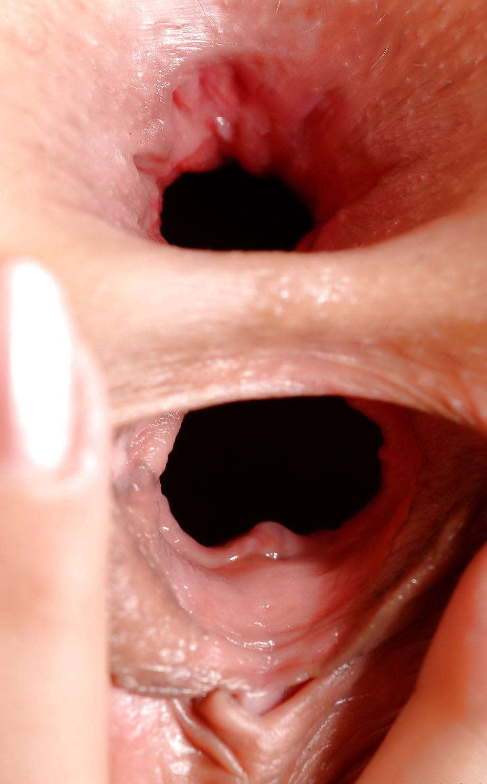 Съемка внутри влагалища