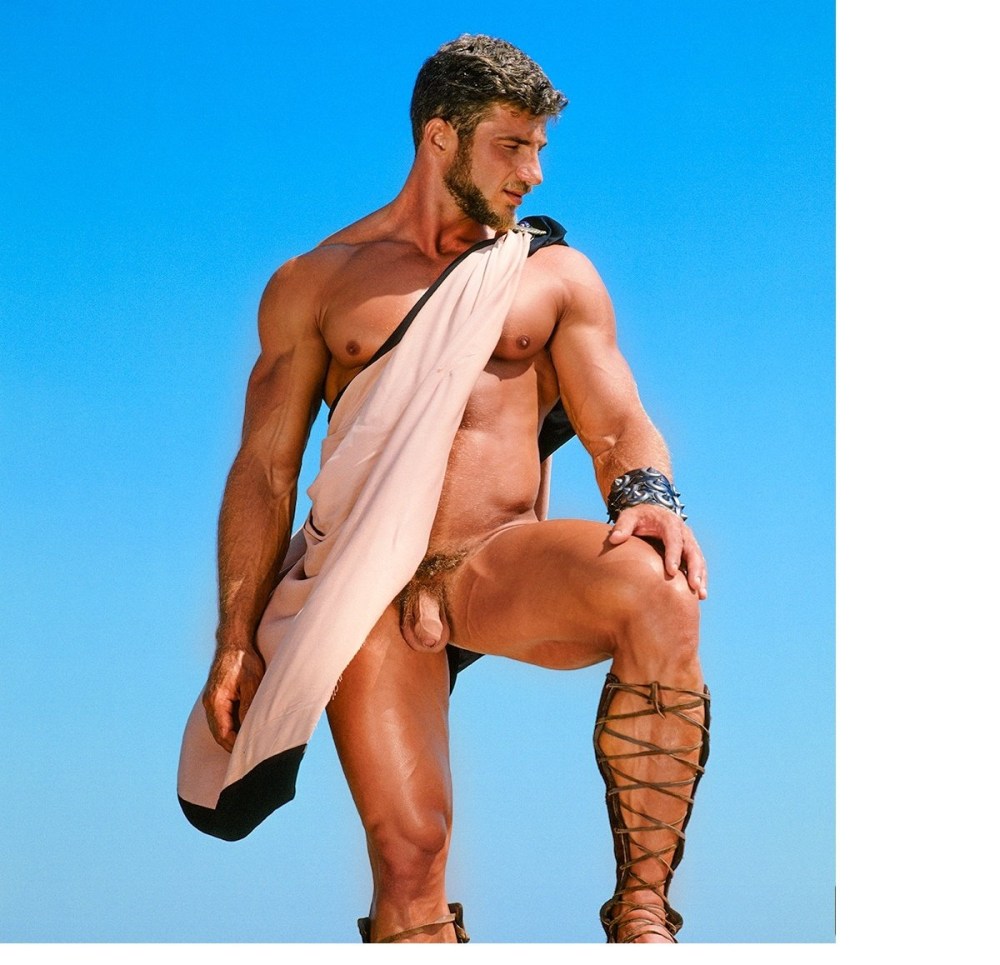 Огромный обвисший член