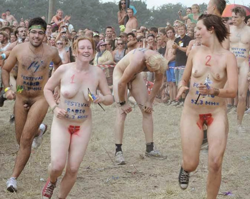 Бег голышом соревнования
