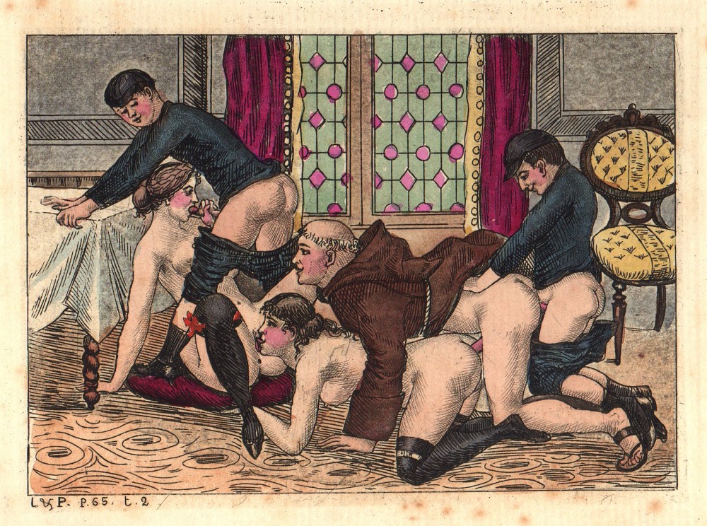 Порнографическая живопись средние века