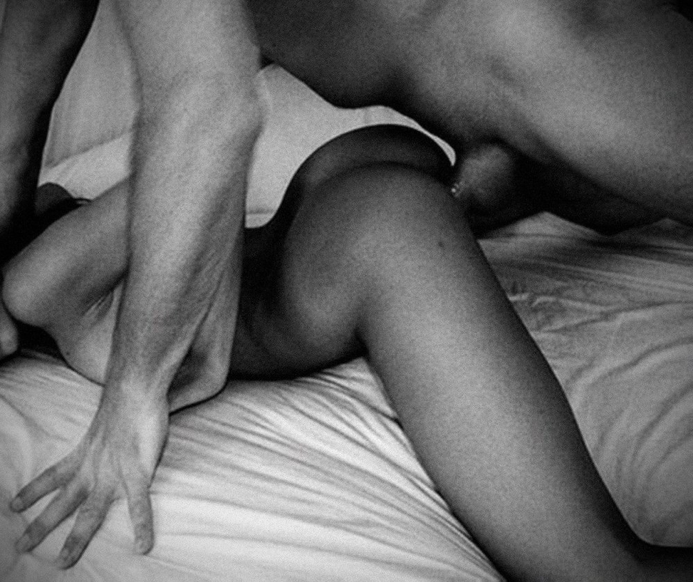 Страстный трах черно белое