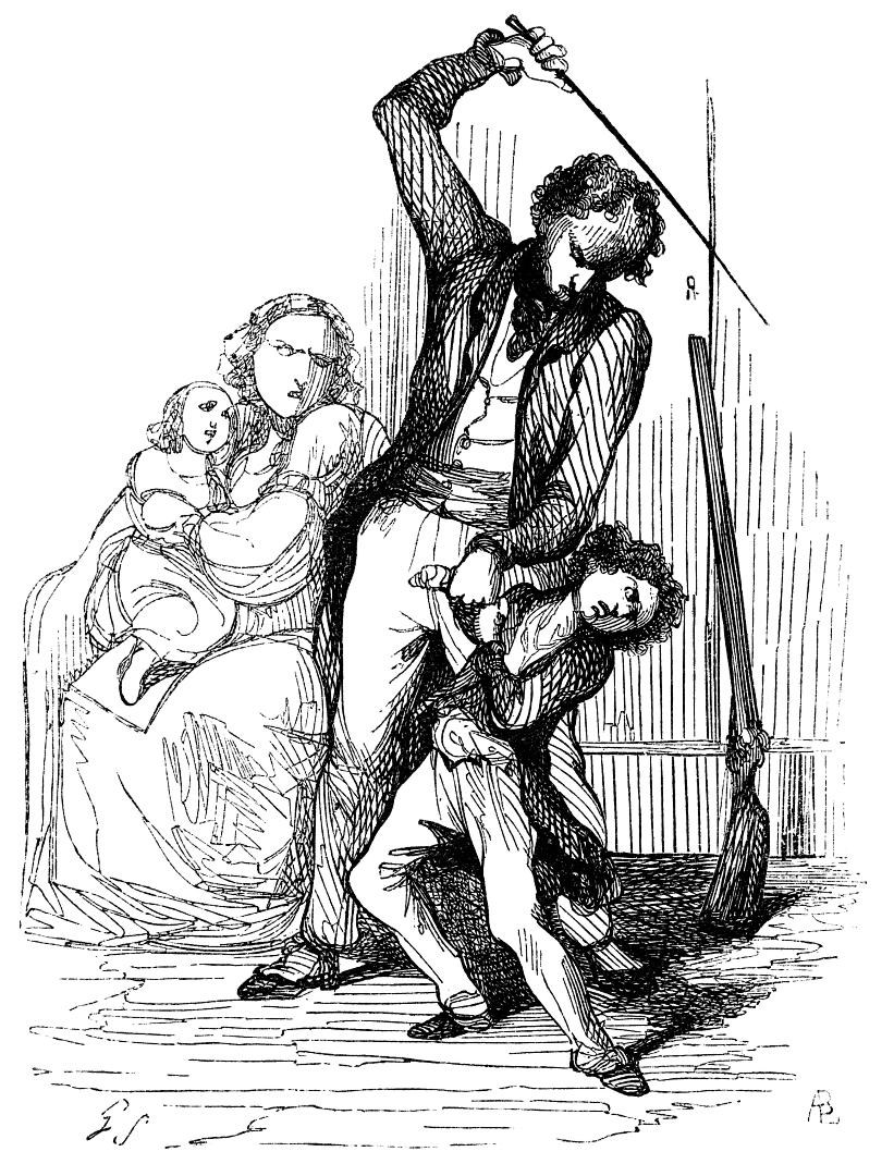 Наказание детей комиксы