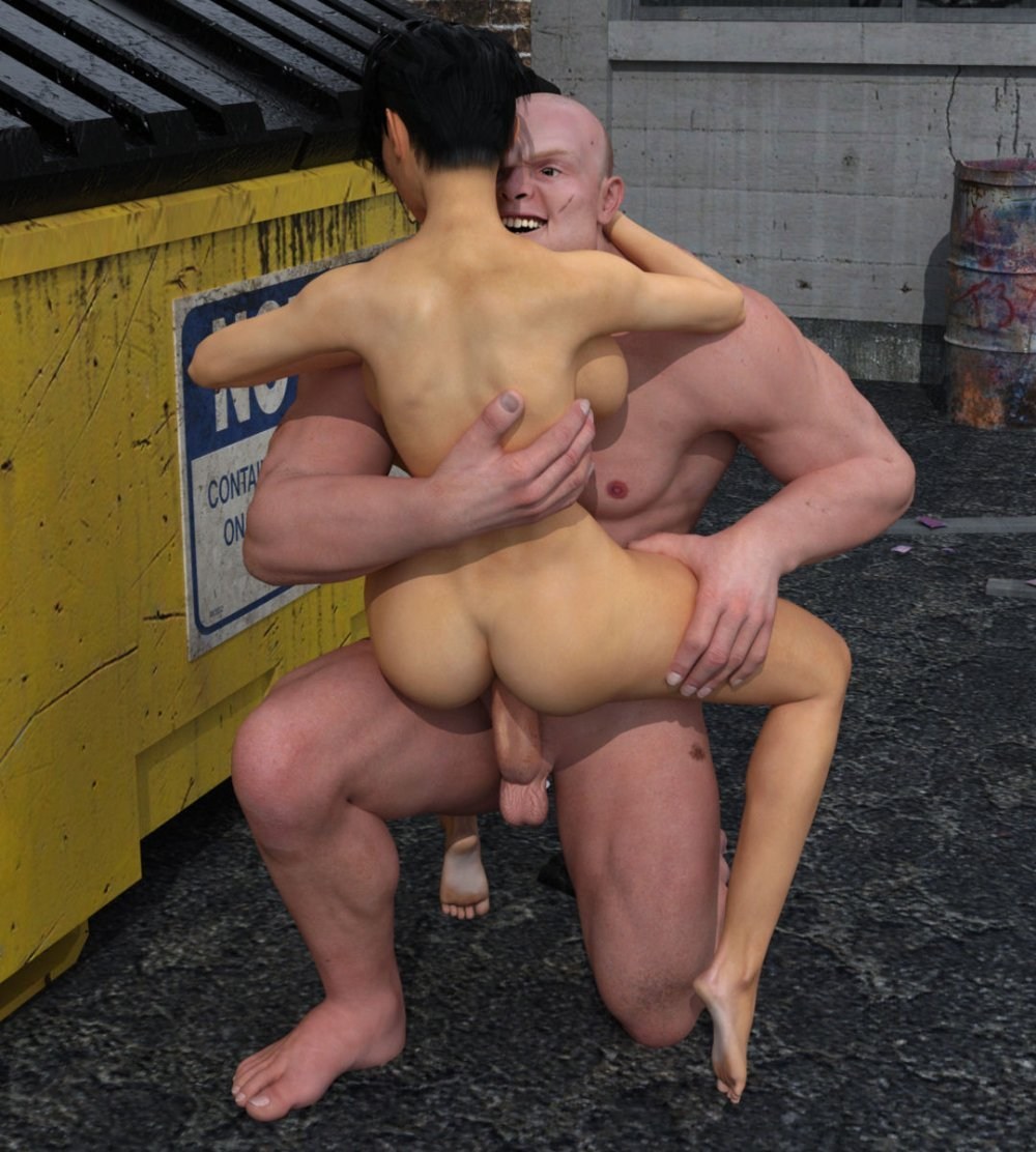 Порнография с бомжами насилие