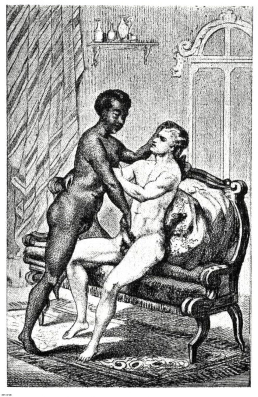 Старинная порнографическая живопись