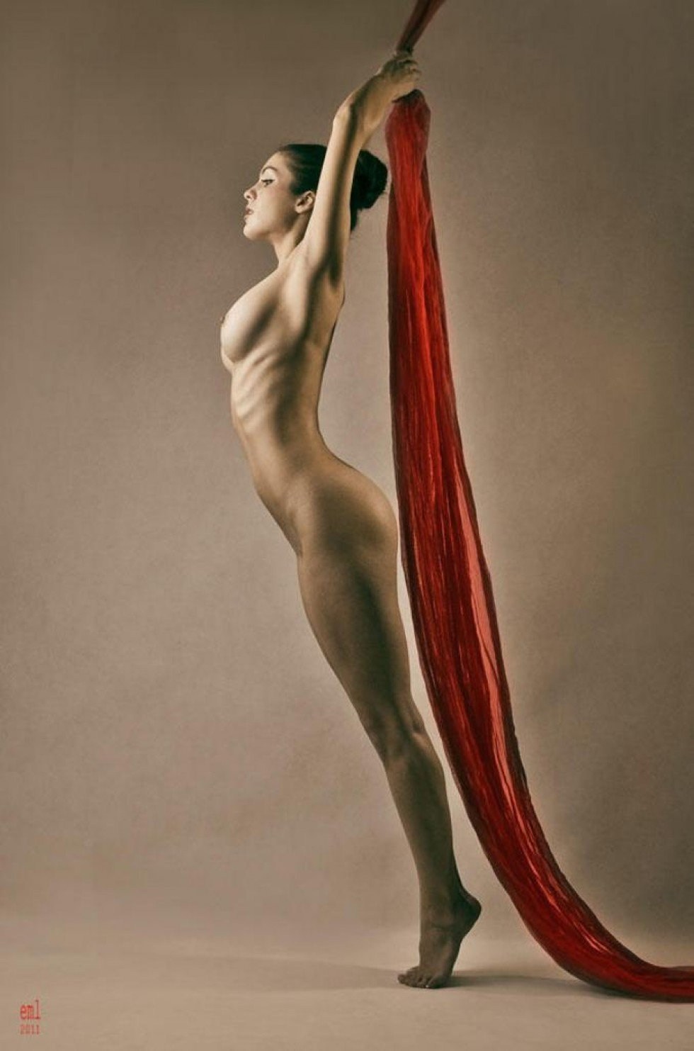 Голая арфистка частное