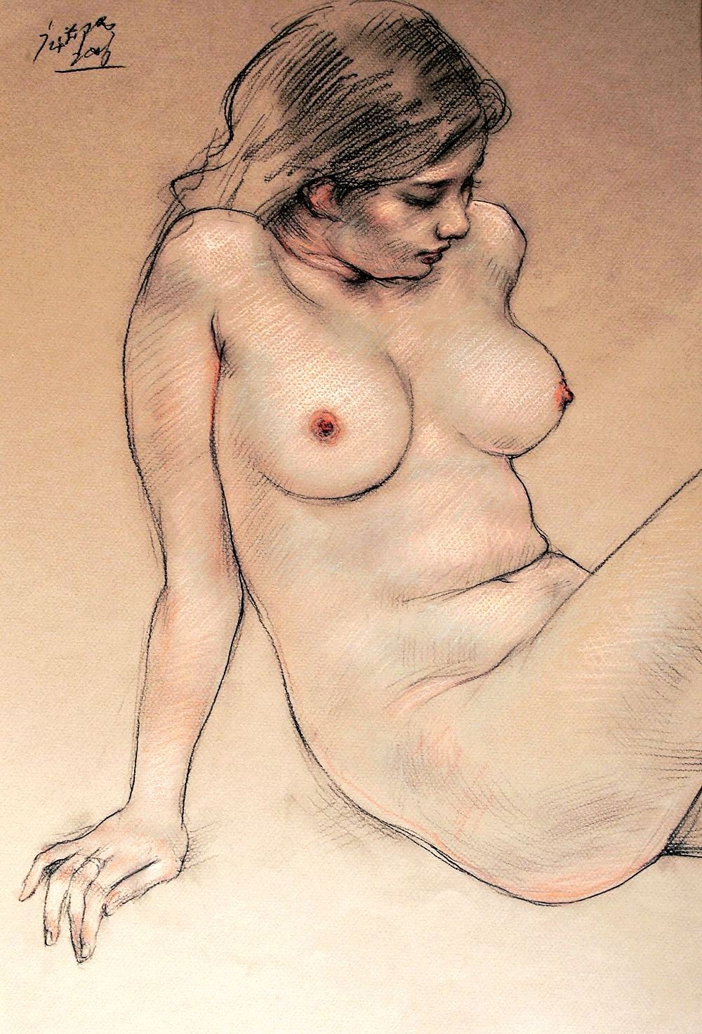 Денис Чернов художник ню