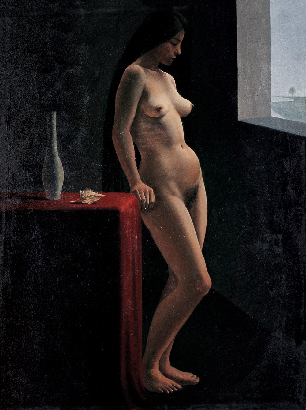 Натурщица Лиза Вылегжанина