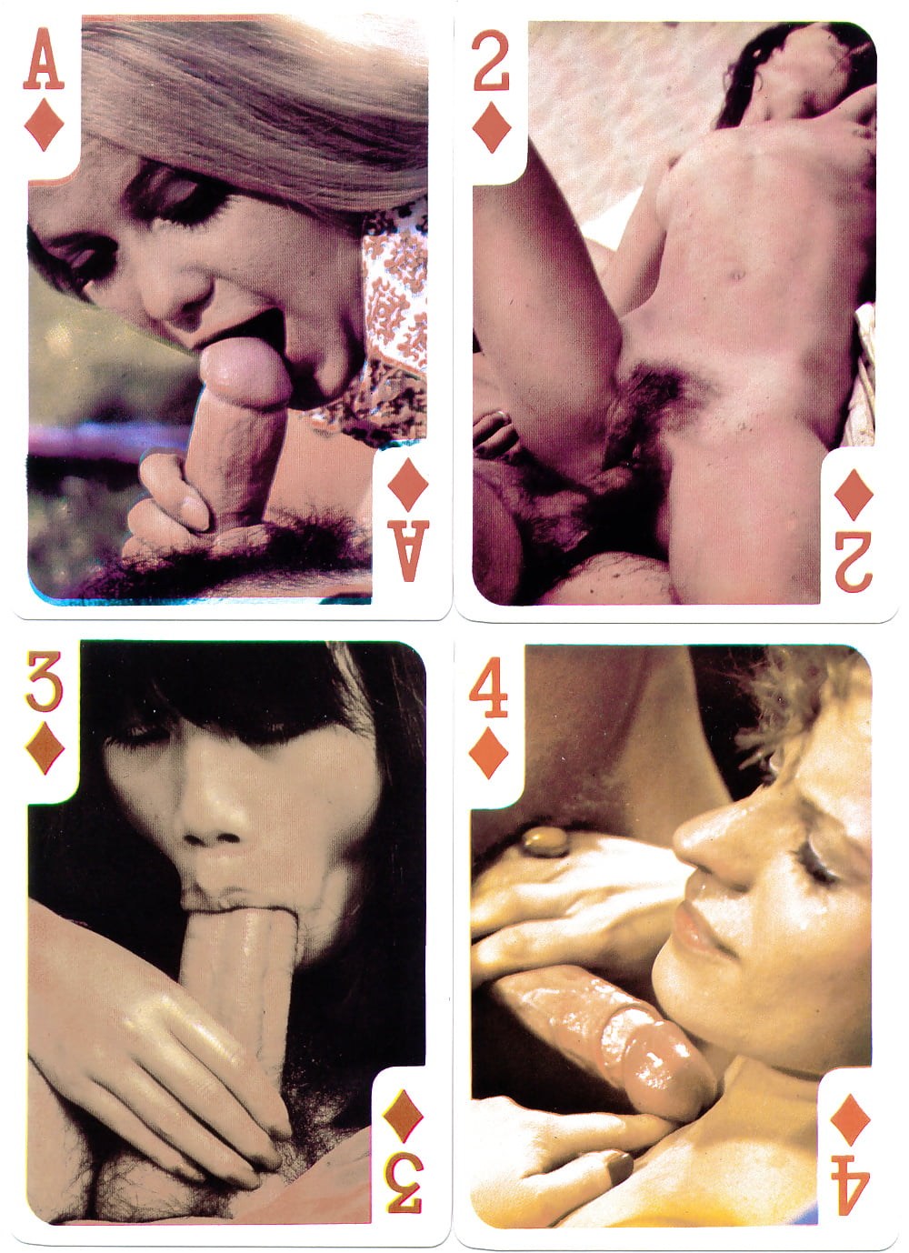 Американские игральные порнокарты