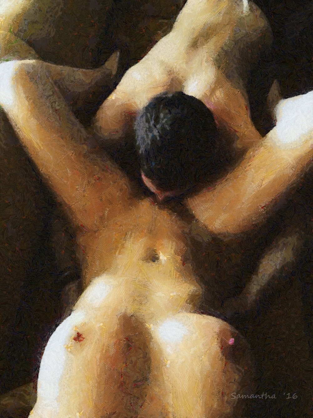 Лесби лижут большую грудь