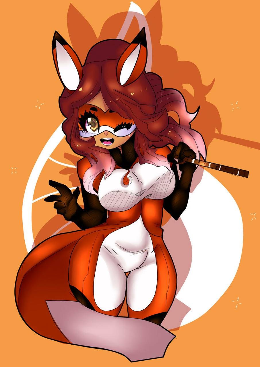 Летучая мышь Руж из Sonic hentai