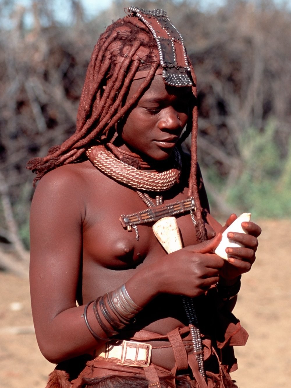 Голые племена Химба Африки