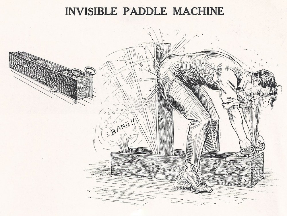 Отшлепать по голым ягодицам
