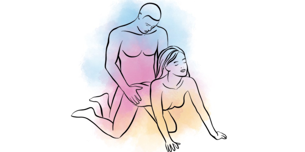 Эротические позы мужчина сзади