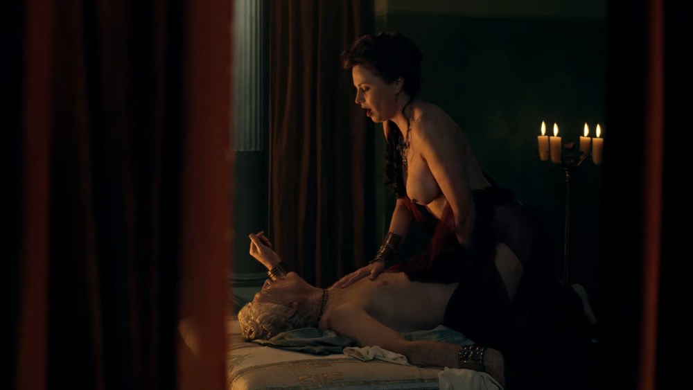 Люси Лоулесс Спартак эротические сцены