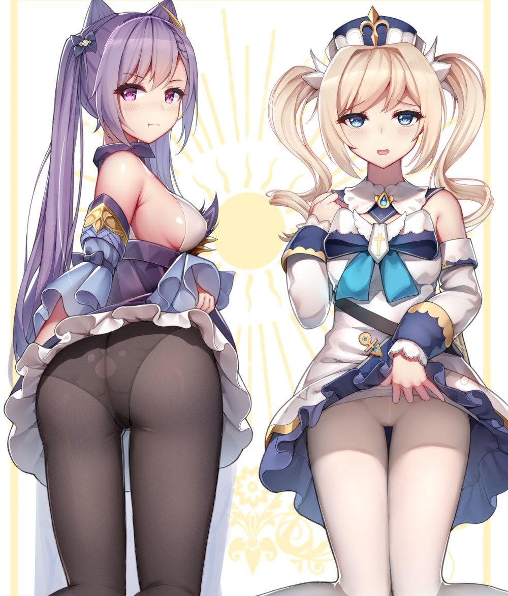 Геншин Ипакт хентай Барбара