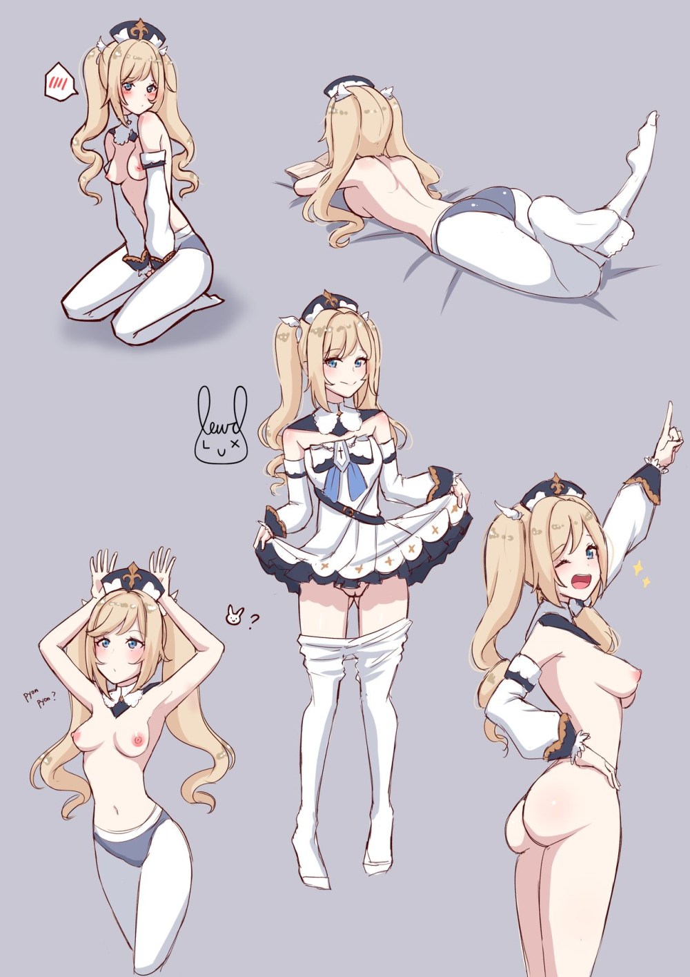 Барбара Геншин Импакт хентай