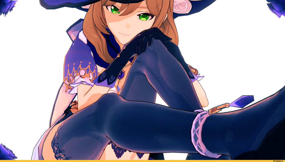 Эмбер Геншин Импакт Rule 34