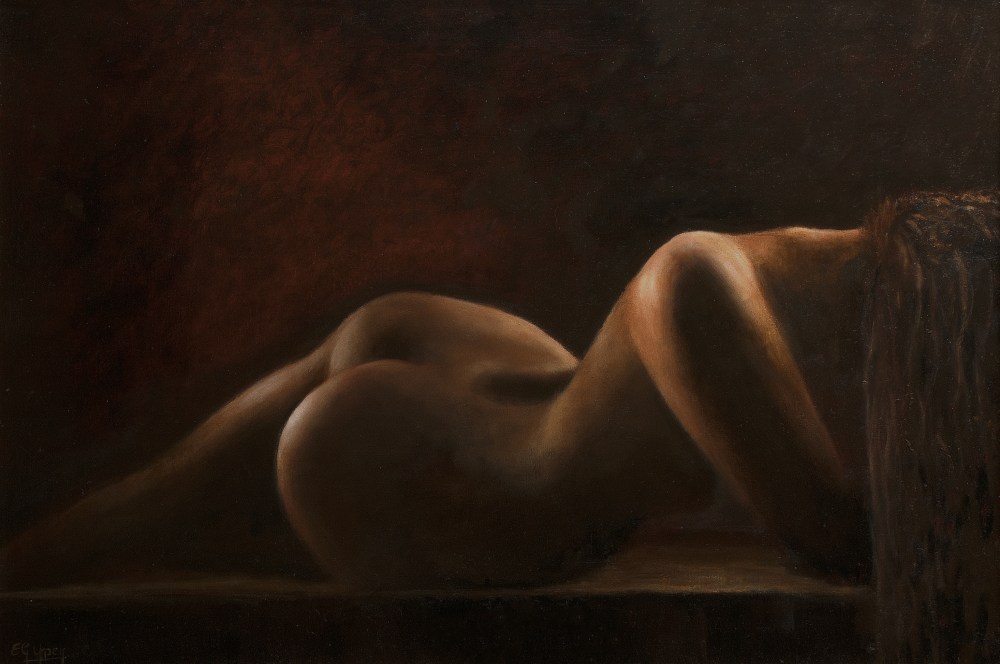 Фредерик Базиль Reclining nude