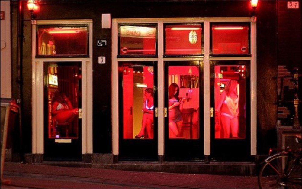 Район красных фонарей Амстердам