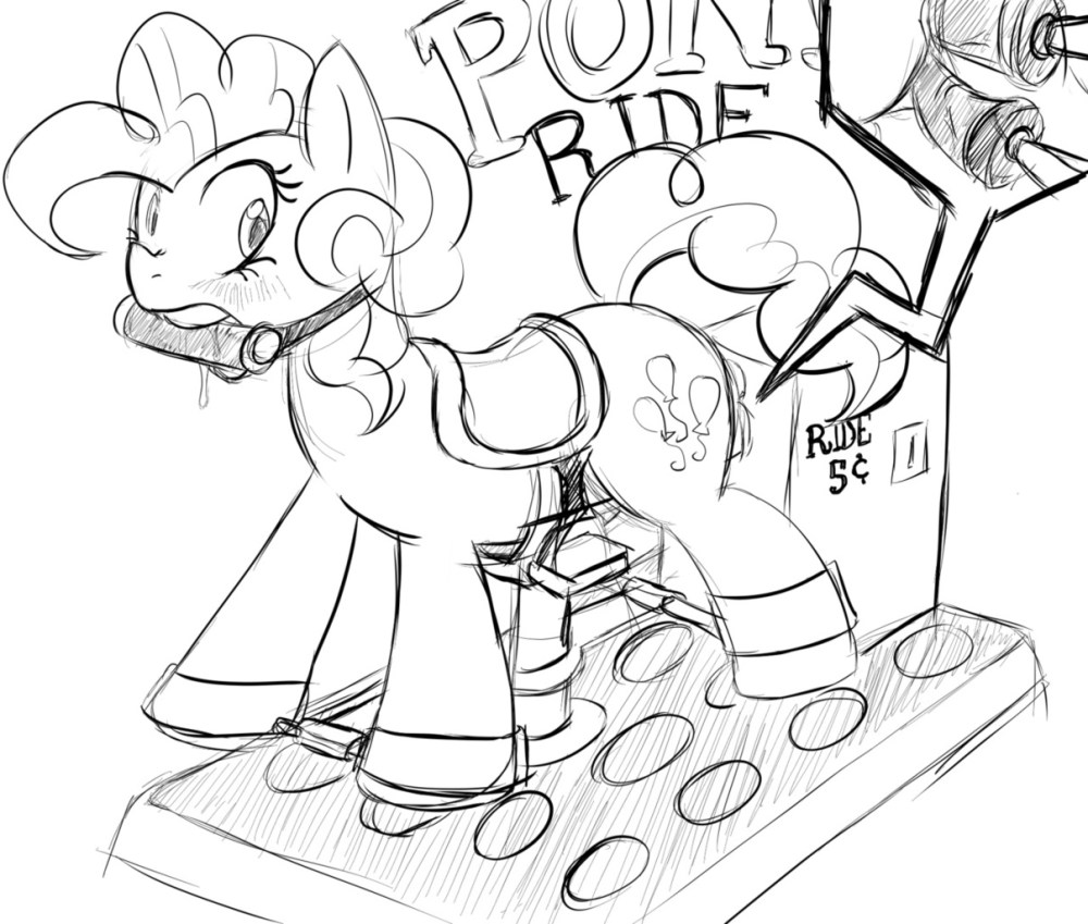 Голые пони под гипнозом