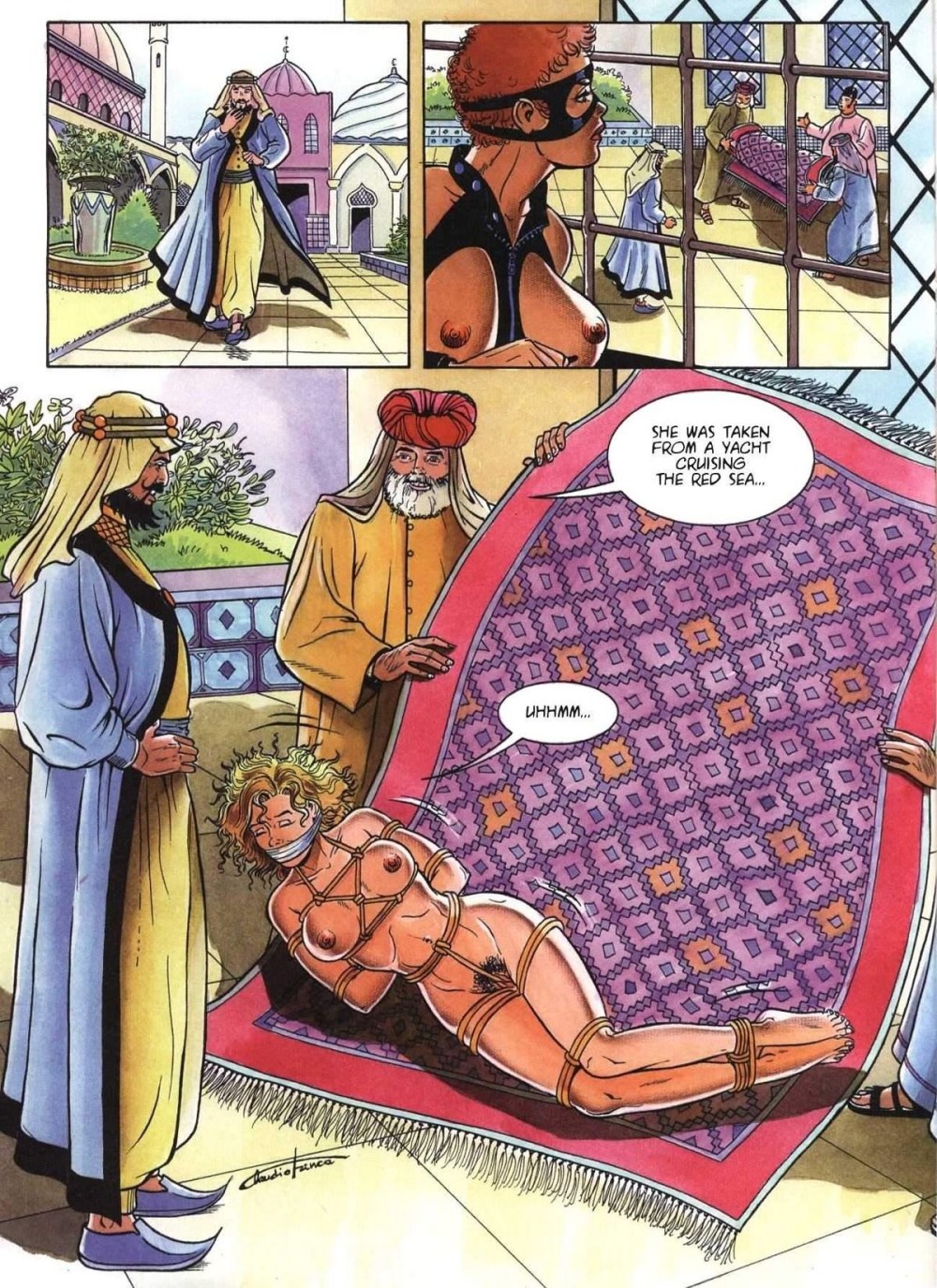 Бдсм Кагри арабские ночи комикс