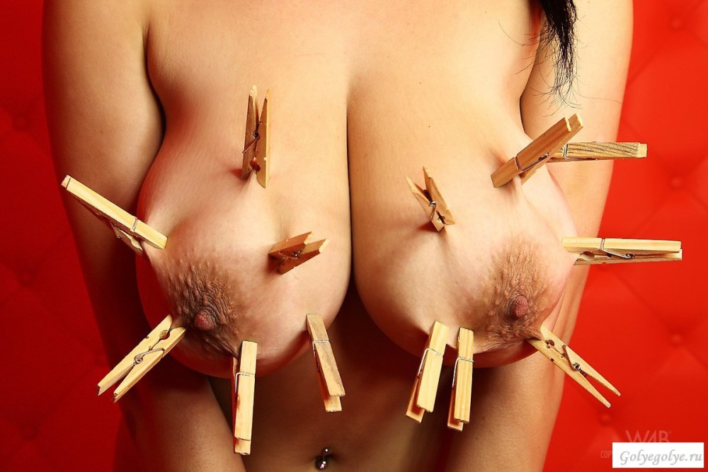 Бдсм с прищепками на сосках