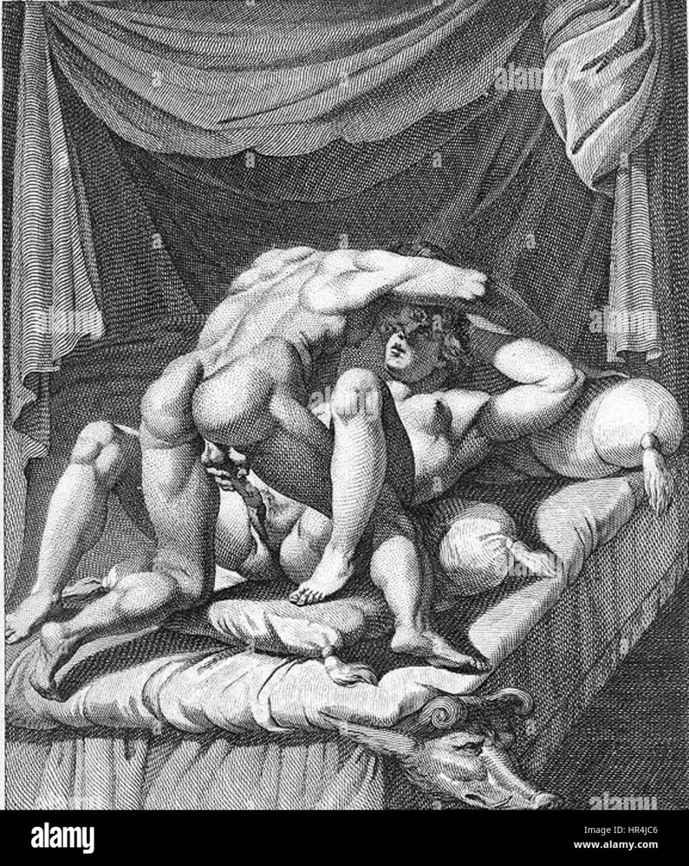 Старинная порнографическая живопись