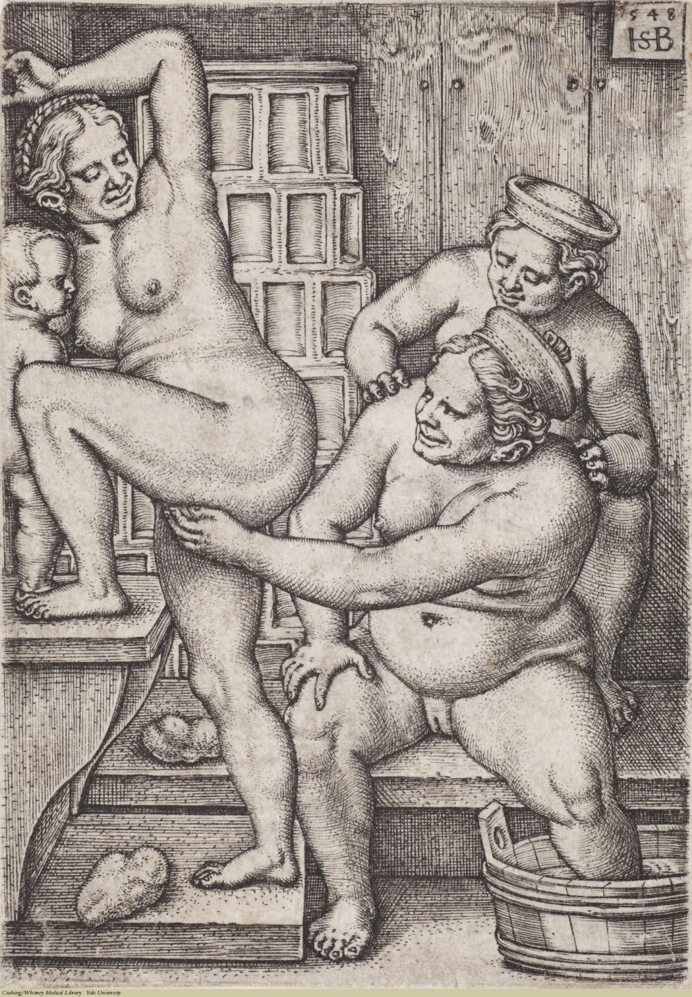 Генрих лоссов эротические Гравюры