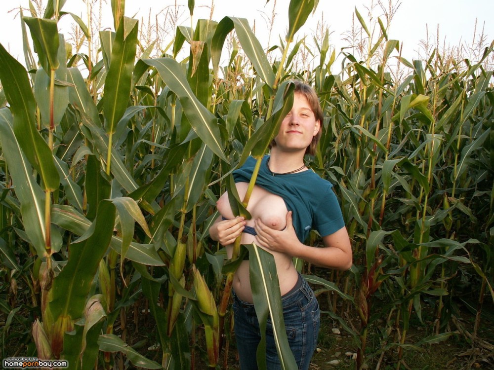 Голые бабы ебутся в поле