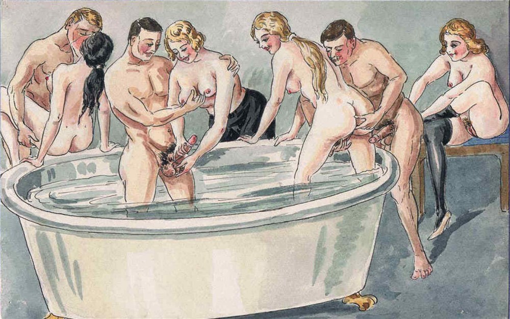 Древние эротические рисунки