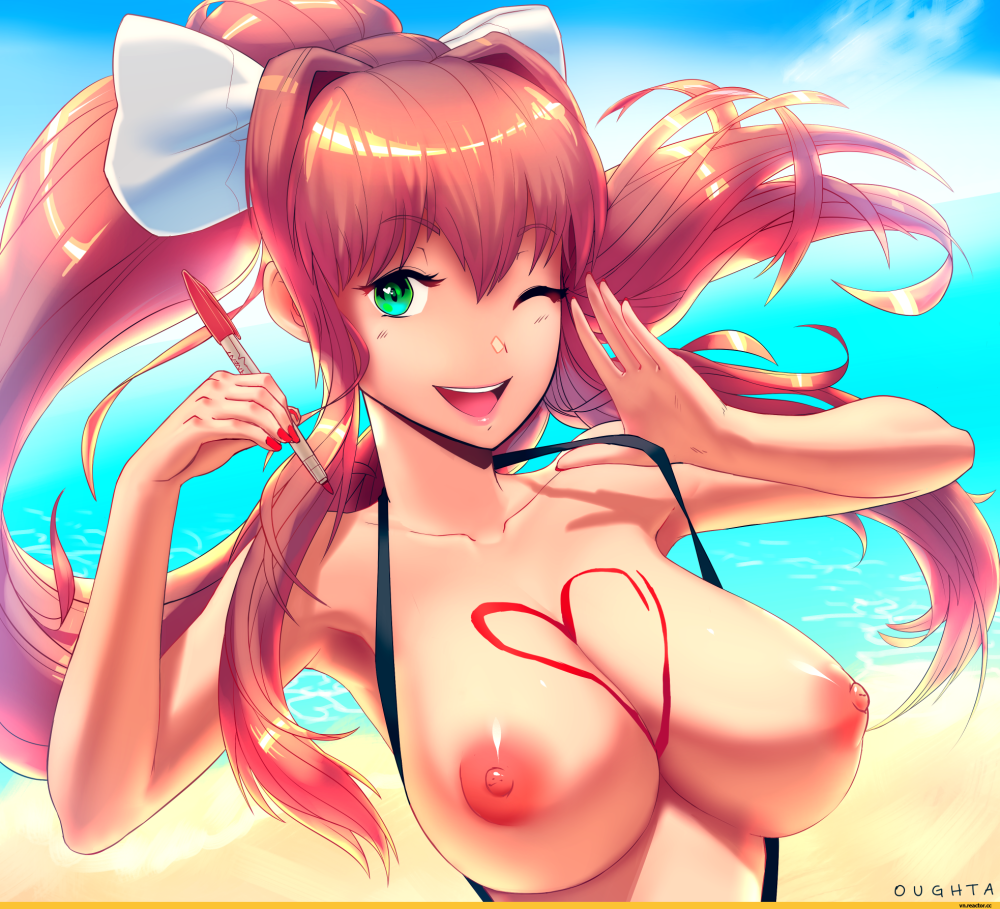 Моника Doki Doki Literature Club Rule 34