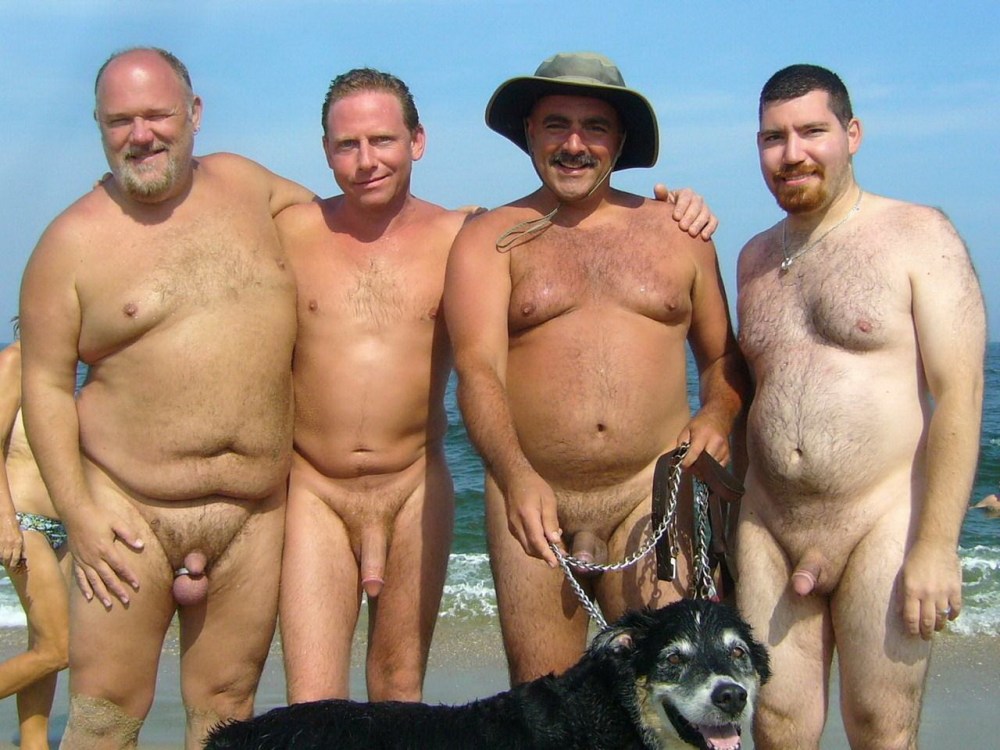 Голые зрелые пары на пляже