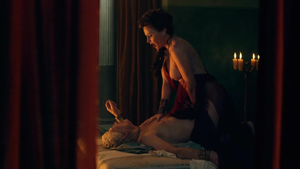 Люси Лоулесс Спартак кровь и песок голая