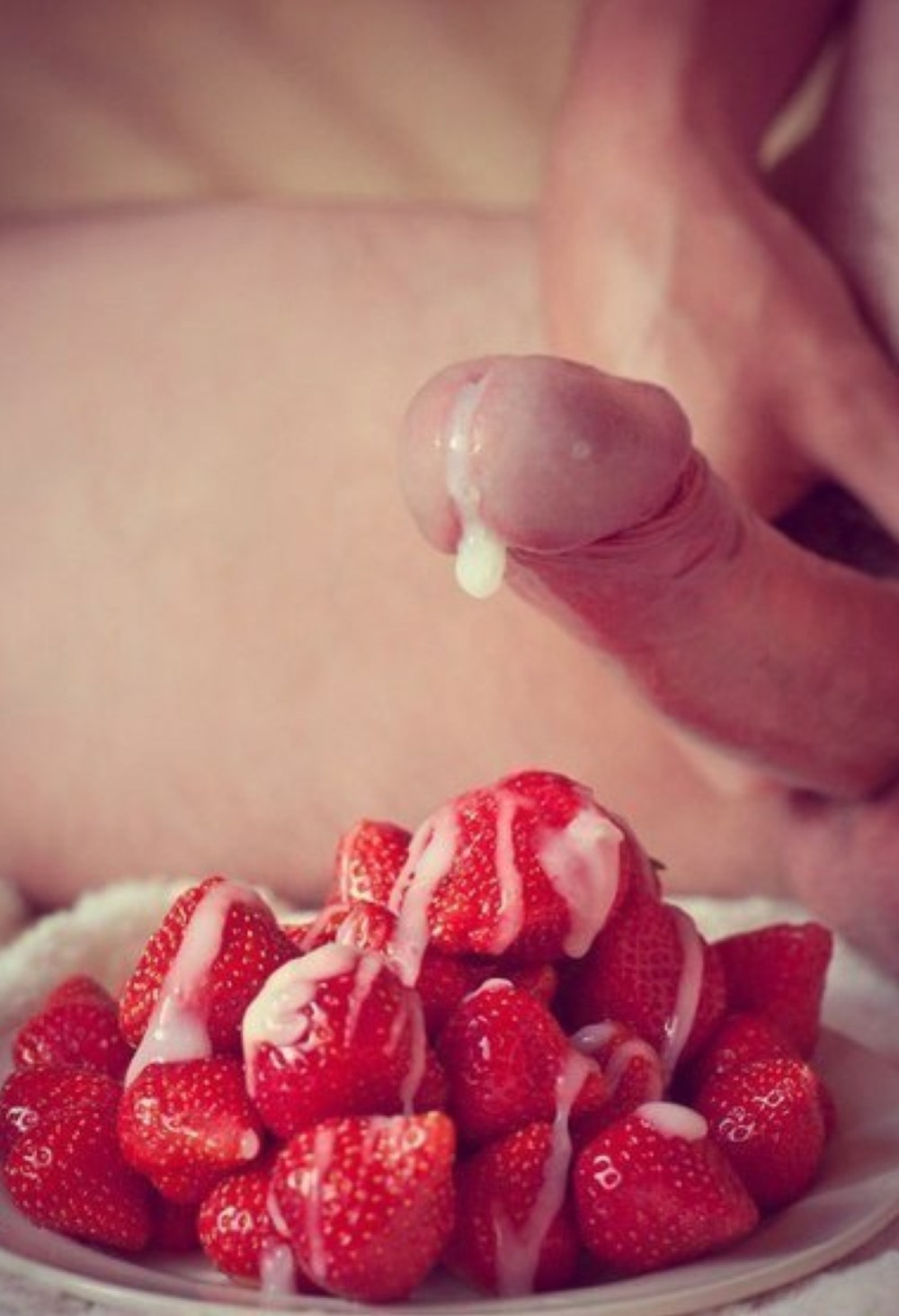 Анал со взбитыми сливками