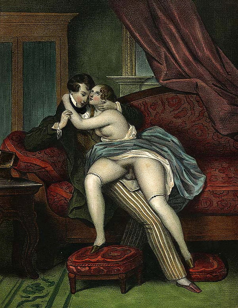 Эротическая живопись 18 века