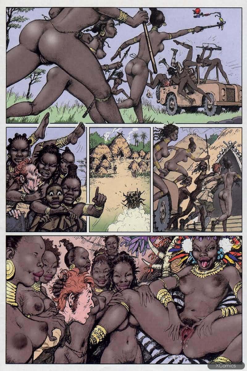 Голые парни негры на пляже