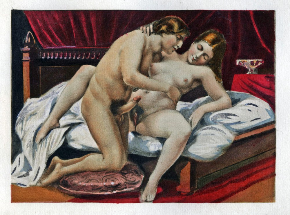 Половой акт на картинах