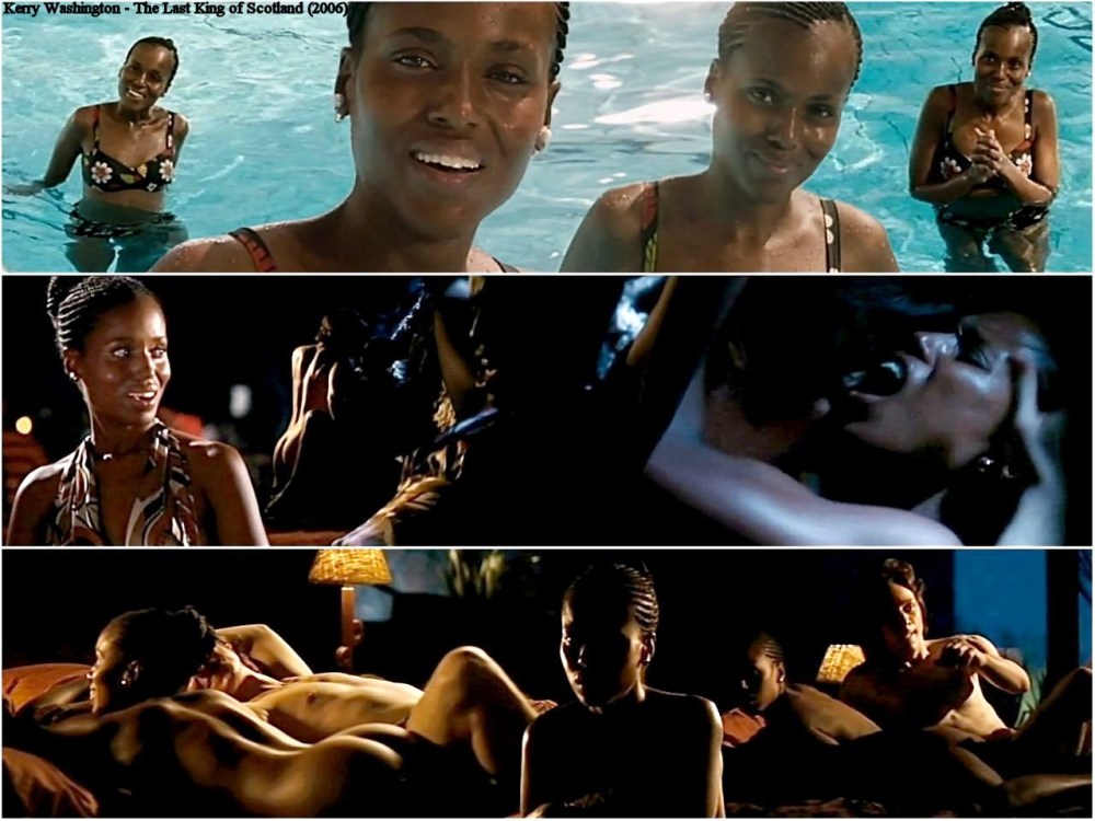 Керри Вашингтон постельные