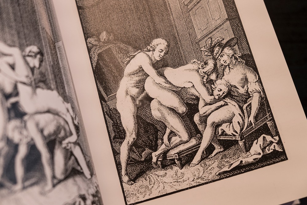 Средневековые порнографические Гравюры