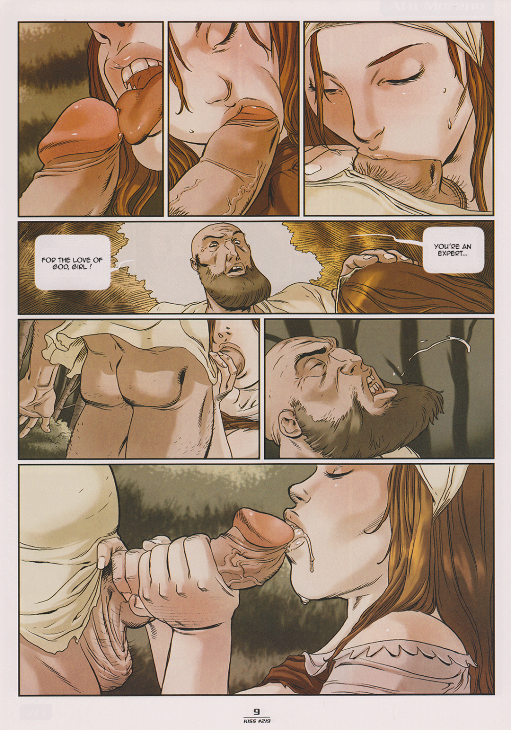 Эротические комиксы средневековье