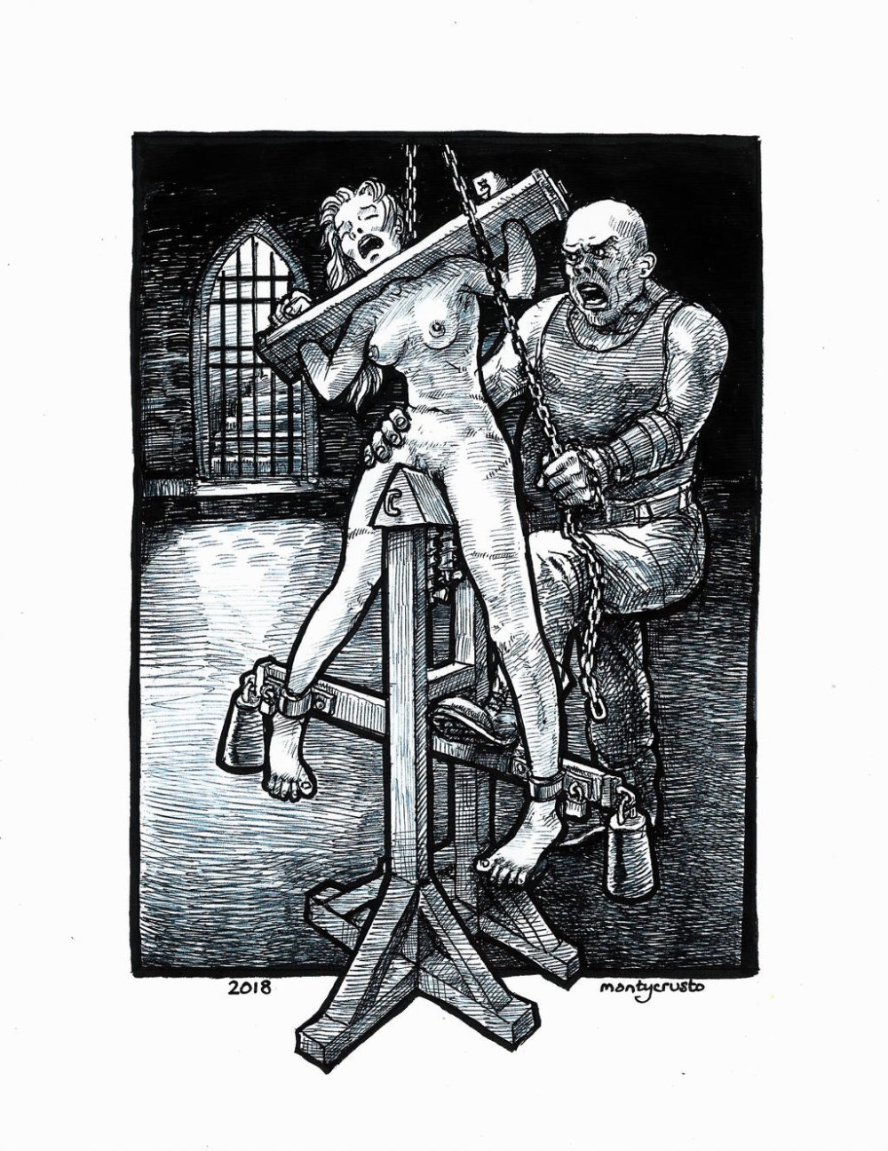 Марк Десадов рисунки torturman 3д