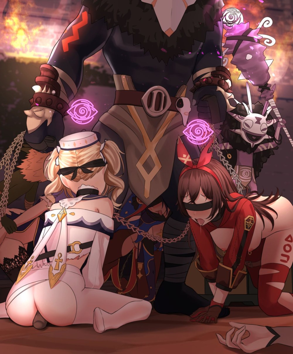 Геншин Импакт Эмбер hentai